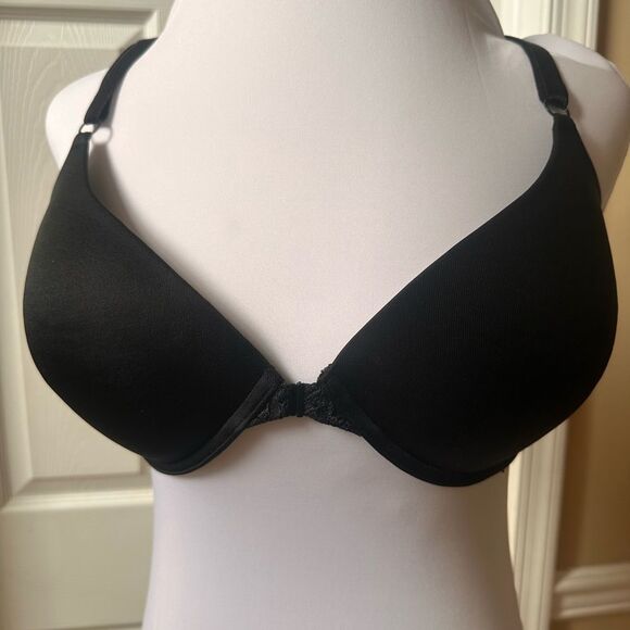 Simply Vera Wang & Maidenform 2 Bundle Bras Black Strapless & Racerback size 38C - Picture 7 of 10